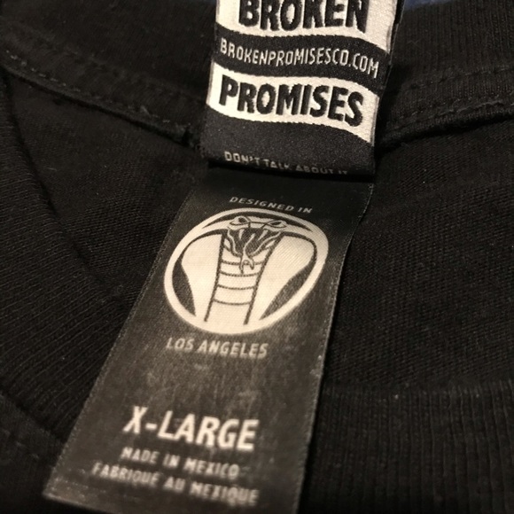 Broken promises black tie die Hardly worn - Picture 2 of 4